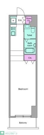 レジディア上野御徒町の物件間取画像
